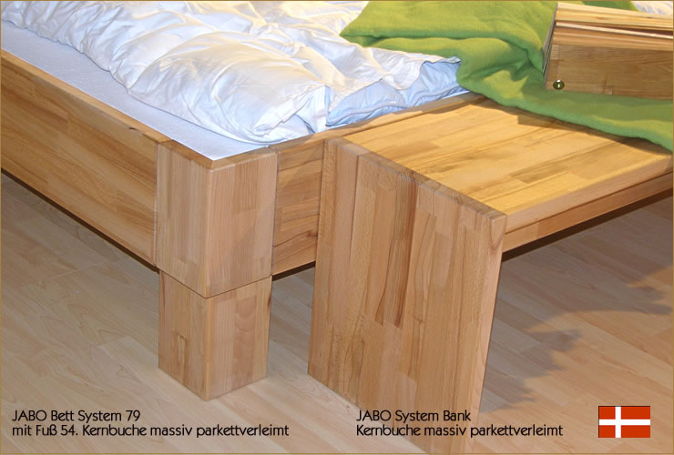 Massiv Holz Betten - Bett System 79